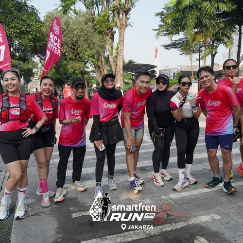 Race photo from SMARTFREN RUN 2026 VIBES
