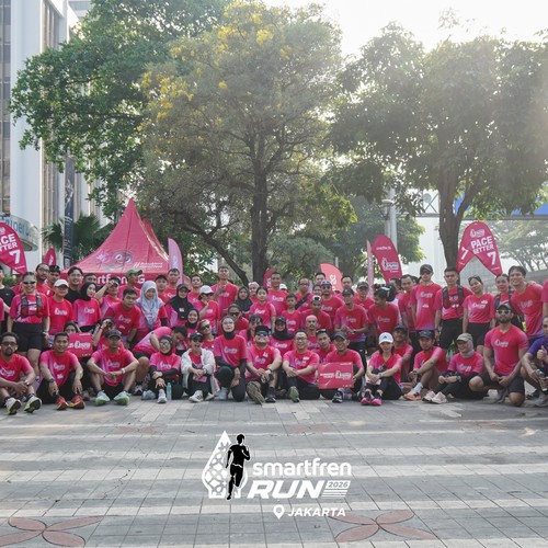 Race photo from SMARTFREN RUN 2026 VIBES