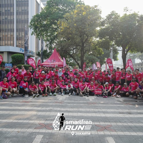 Race photo from SMARTFREN RUN 2026 VIBES