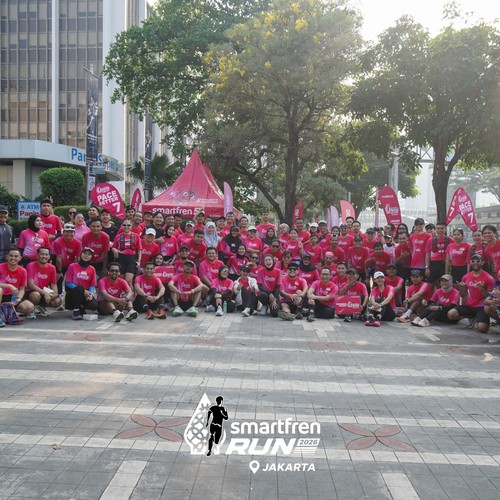 Race photo from SMARTFREN RUN 2026 VIBES
