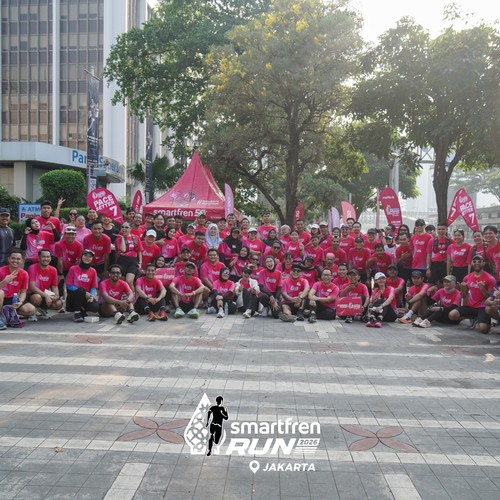 Race photo from SMARTFREN RUN 2026 VIBES