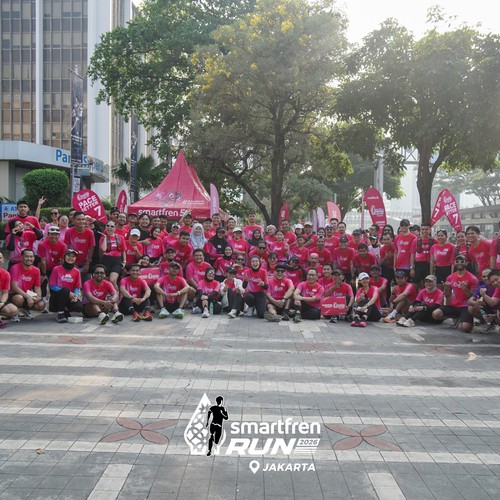 Race photo from SMARTFREN RUN 2026 VIBES