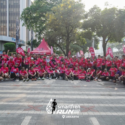 Race photo from SMARTFREN RUN 2026 VIBES