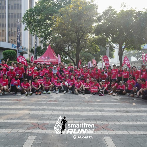 Race photo from SMARTFREN RUN 2026 VIBES
