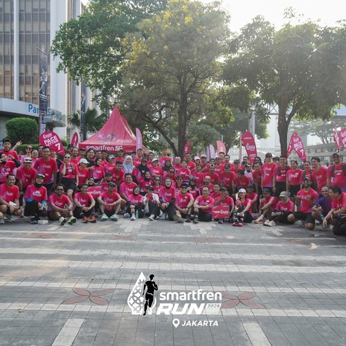 Race photo from SMARTFREN RUN 2026 VIBES