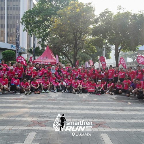 Race photo from SMARTFREN RUN 2026 VIBES