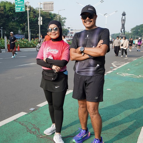 Race photo from SMARTFREN RUN 2026 VIBES