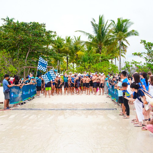 Race photo from Belitung Multisport Festival