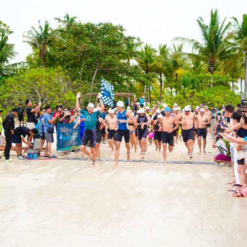 Race photo from Belitung Multisport Festival