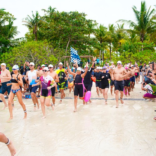Race photo from Belitung Multisport Festival