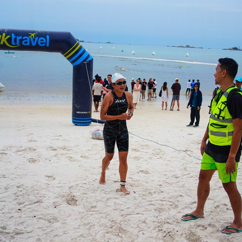 Race photo from Belitung Multisport Festival