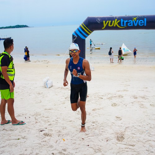Race photo from Belitung Multisport Festival