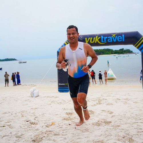 Race photo from Belitung Multisport Festival