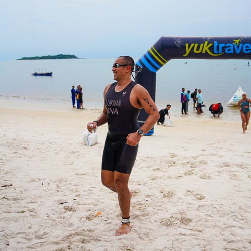 Race photo from Belitung Multisport Festival