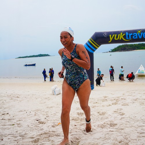 Race photo from Belitung Multisport Festival