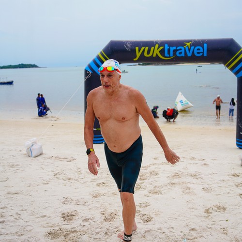 Race photo from Belitung Multisport Festival