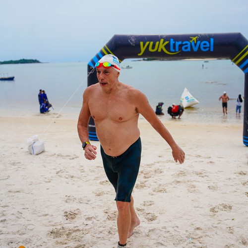 Race photo from Belitung Multisport Festival