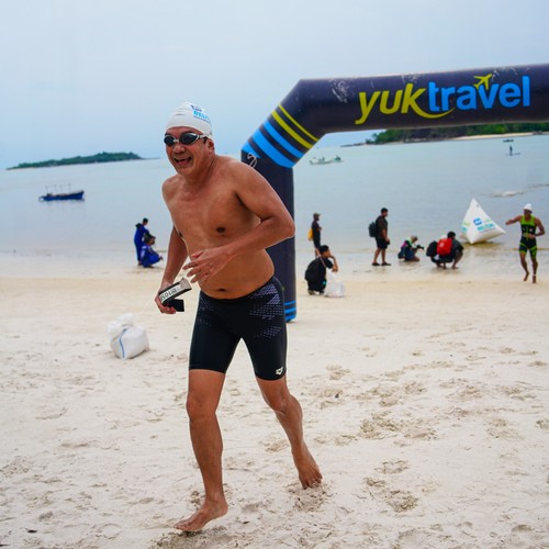 Race photo from Belitung Multisport Festival
