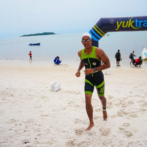 Race photo from Belitung Multisport Festival