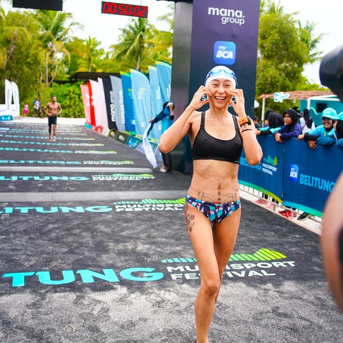 Race photo from Belitung Multisport Festival
