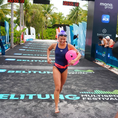 Race photo from Belitung Multisport Festival