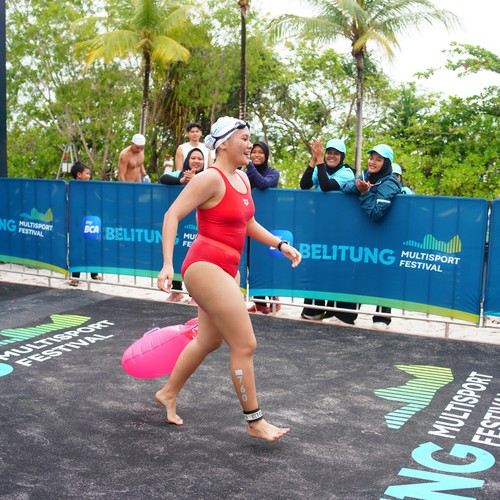 Race photo from Belitung Multisport Festival