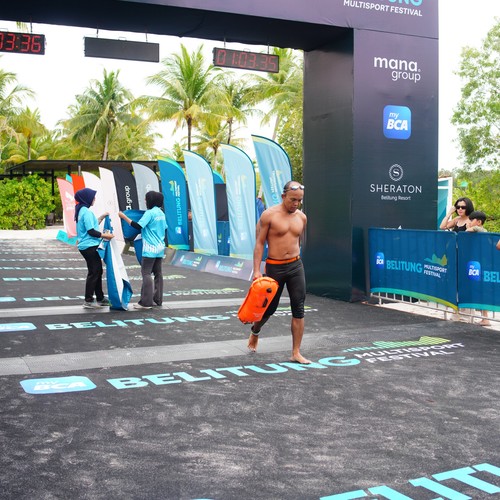 Race photo from Belitung Multisport Festival