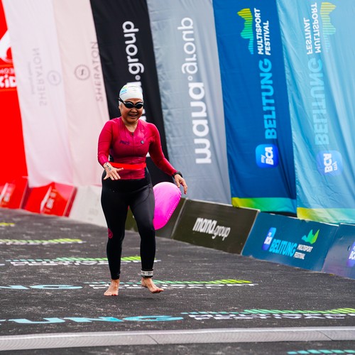 Race photo from Belitung Multisport Festival