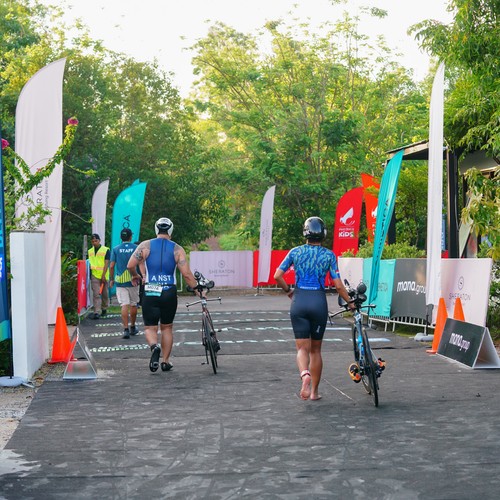 Race photo from Belitung Multisport Festival