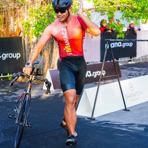 Race photo from Belitung Multisport Festival