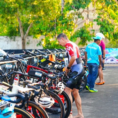 Race photo from Belitung Multisport Festival