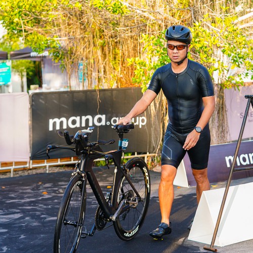 Race photo from Belitung Multisport Festival