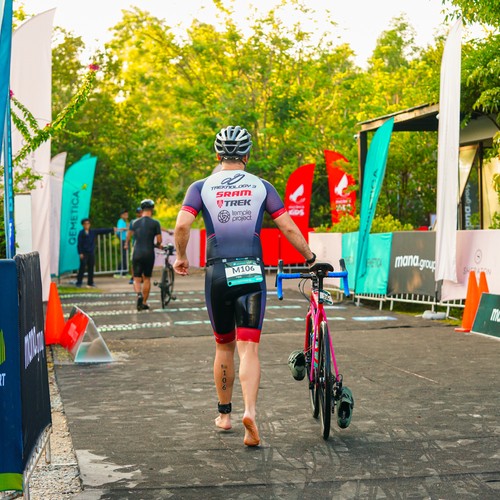 Race photo from Belitung Multisport Festival