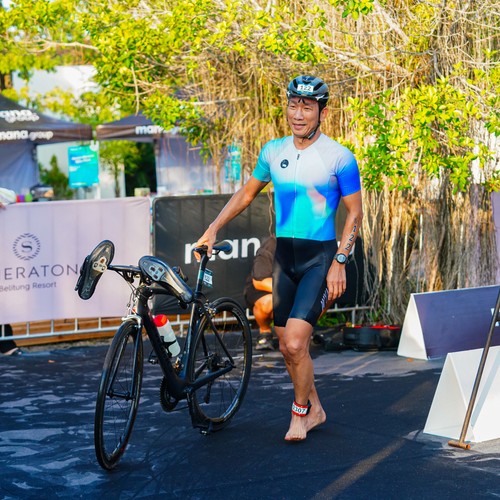 Race photo from Belitung Multisport Festival