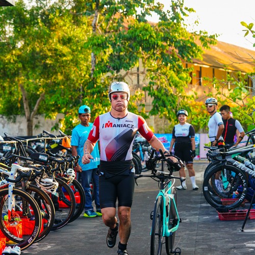 Race photo from Belitung Multisport Festival
