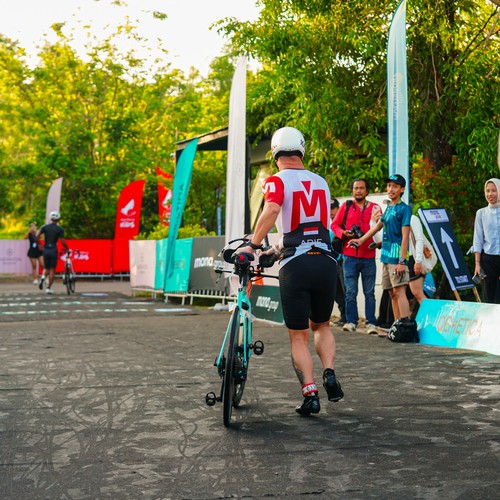 Race photo from Belitung Multisport Festival