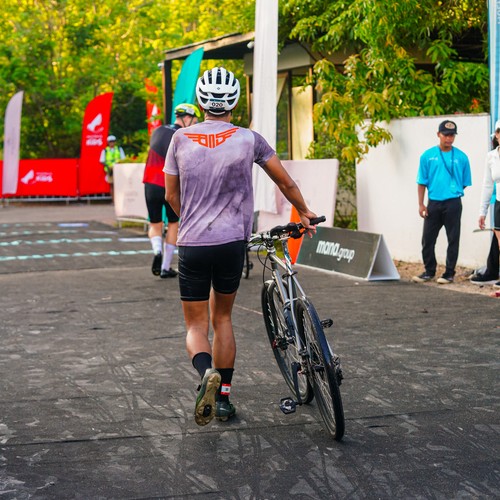 Race photo from Belitung Multisport Festival