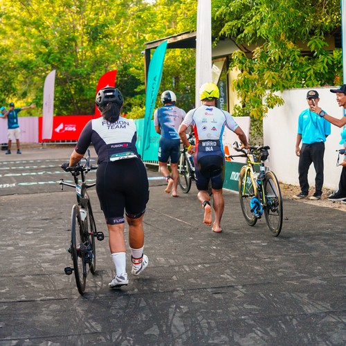 Race photo from Belitung Multisport Festival
