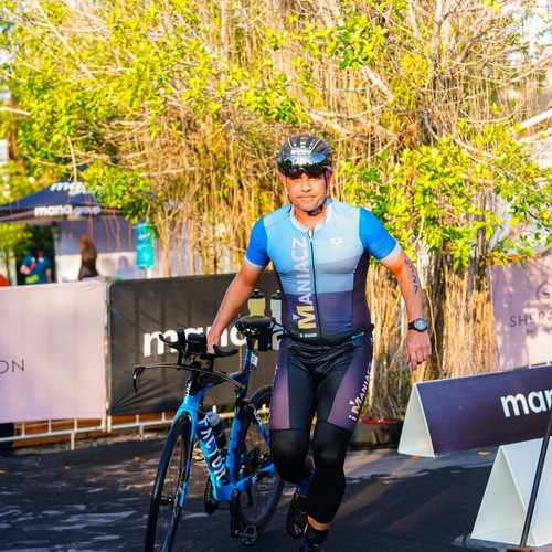 Race photo from Belitung Multisport Festival