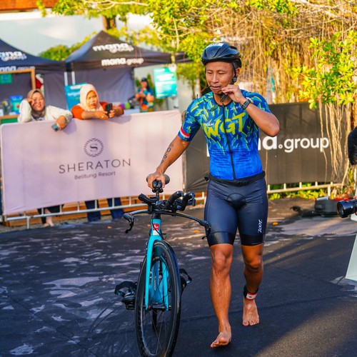 Race photo from Belitung Multisport Festival
