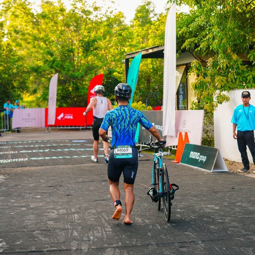 Race photo from Belitung Multisport Festival