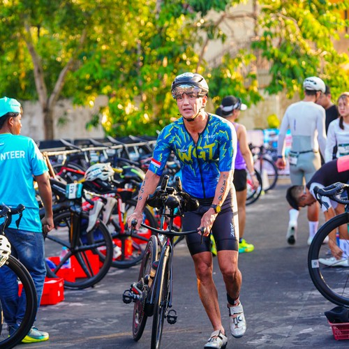 Race photo from Belitung Multisport Festival