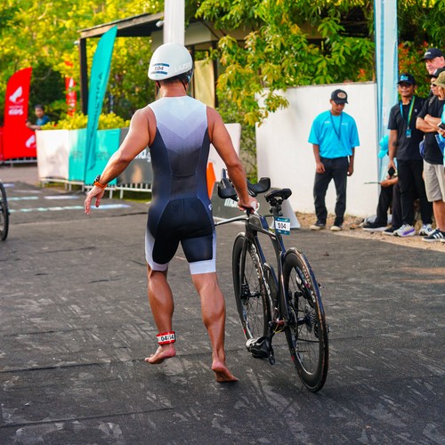 Race photo from Belitung Multisport Festival