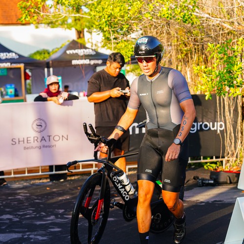 Race photo from Belitung Multisport Festival