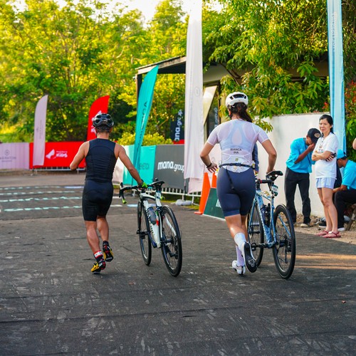 Race photo from Belitung Multisport Festival