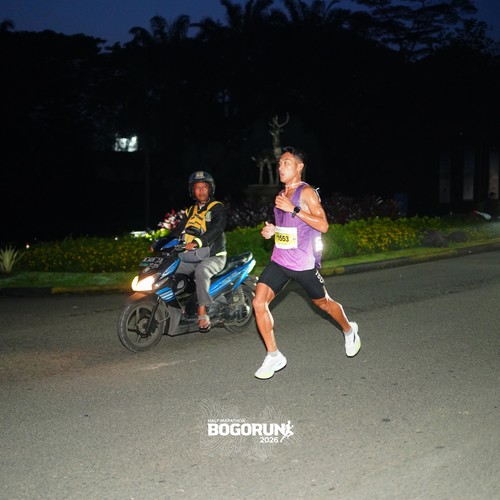 Race photo from BOGORUN 2026