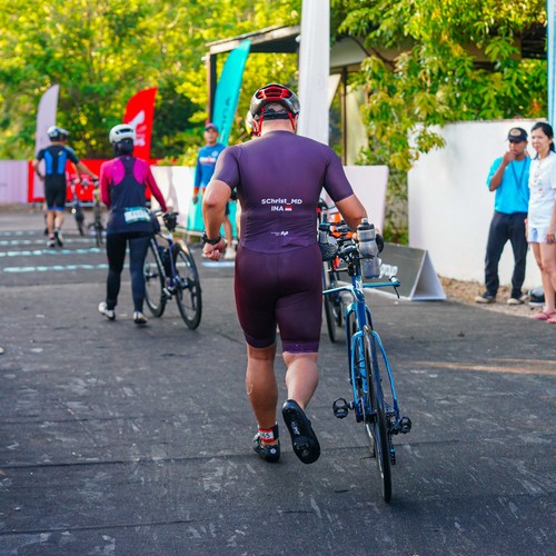 Race photo from Belitung Multisport Festival
