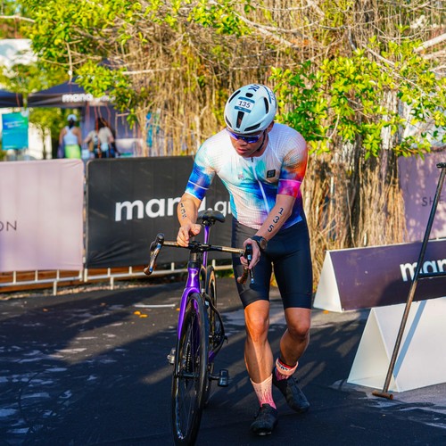 Race photo from Belitung Multisport Festival