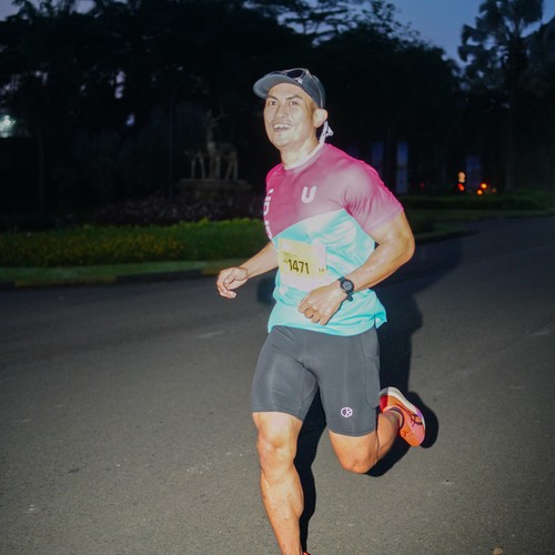 Race photo from BOGORUN 2026