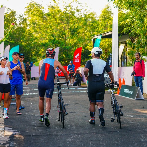 Race photo from Belitung Multisport Festival